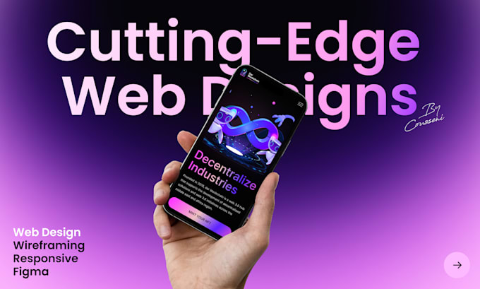 design or redesign a stunning website using figma