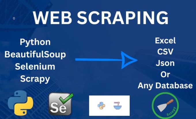 Scrape any website using python by Data_curious | Fiverr