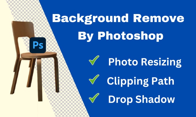 do perfectly photoshop background remove