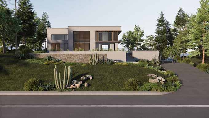 create 3d exterior and interior renderings