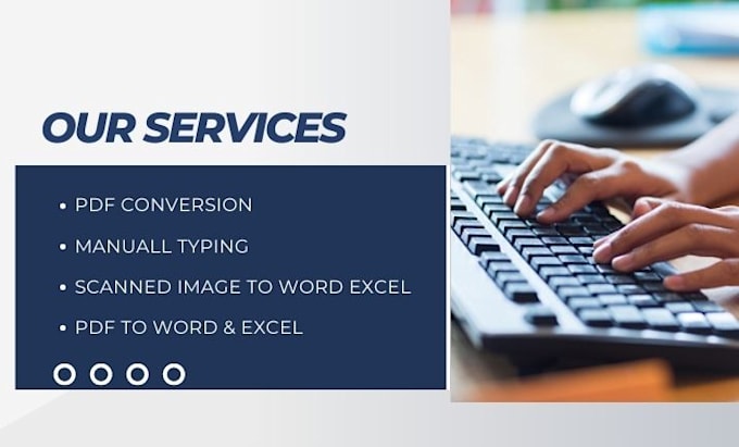 Fast data typing work in ms word, a copy paste job by Amirzafar1 | Fiverr