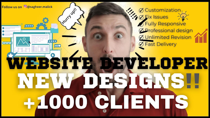 Create redesign, revamp, customize fix issues wordpress websites by ...