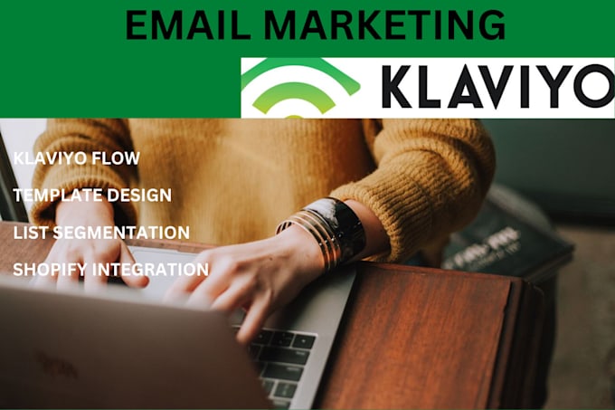 Setup klaviyo flows and klaviyo template by Mercy creatives Fiverr