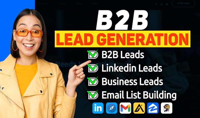 generate b2b leads and email lists