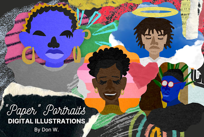 draw a custom portrait in my style