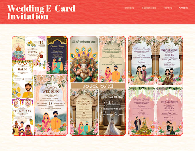 attractive invitation video, party, birthday, wedding
