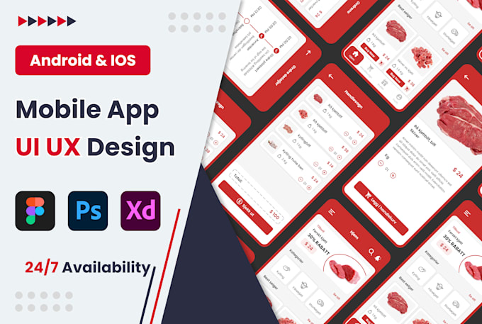 design mobile application UI
