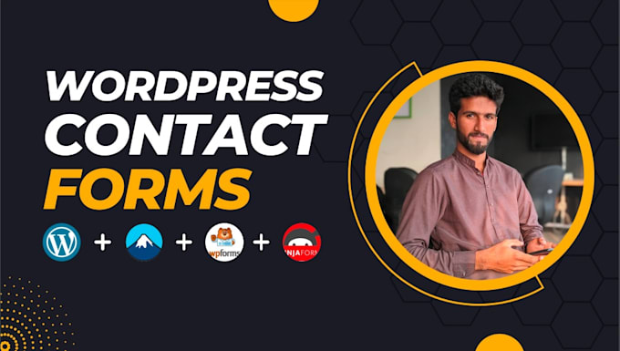 create contact and registration forms in wordpress