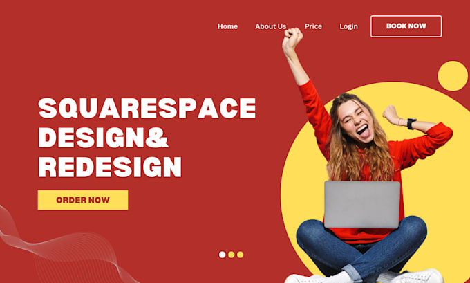 design or redesign responsive squarespace website professionally