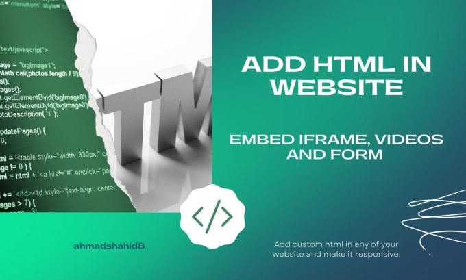 html code form under iframe