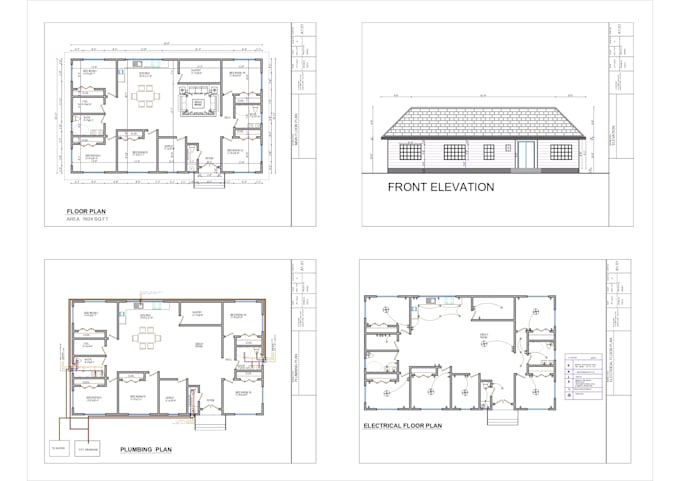 do architectural, structural blueprint and 3d model for your home
