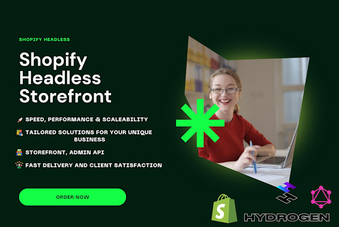 setup shopify headless store with hydrogen and react, remix or next