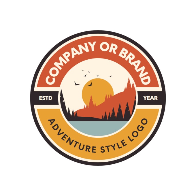 Make an adventurous company logo by Emmalyn_designs | Fiverr