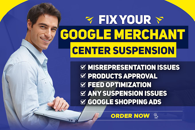 fix google merchant center suspension