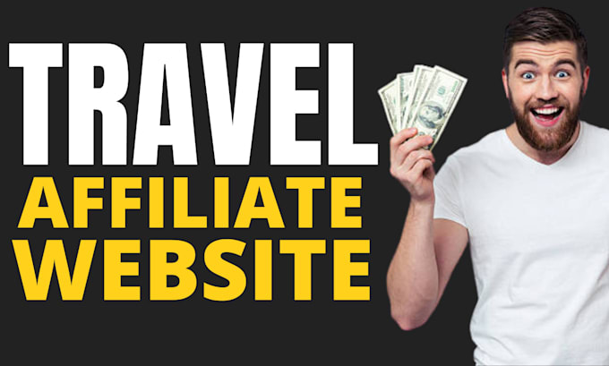 create travel affiliate website for passive income