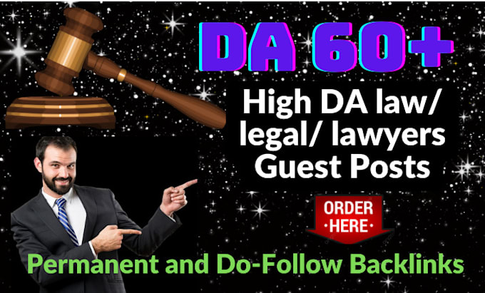 submit guest posts on high quality law blogs
