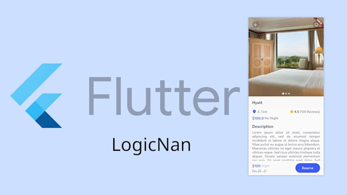 Make an app using flutter by Logicnan | Fiverr