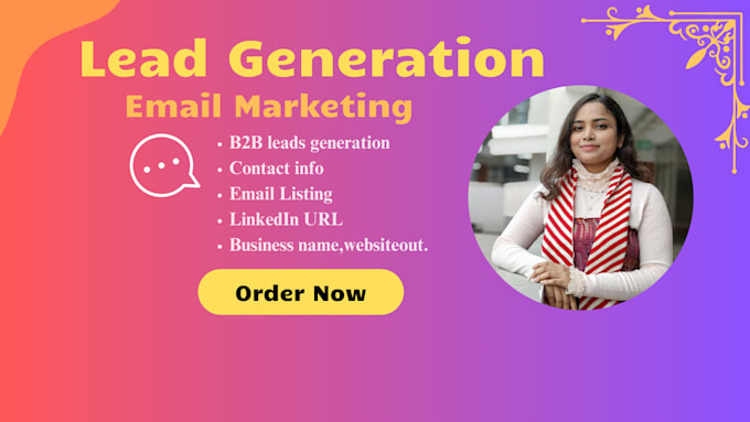 b2b lead generation and build a prospecting email list