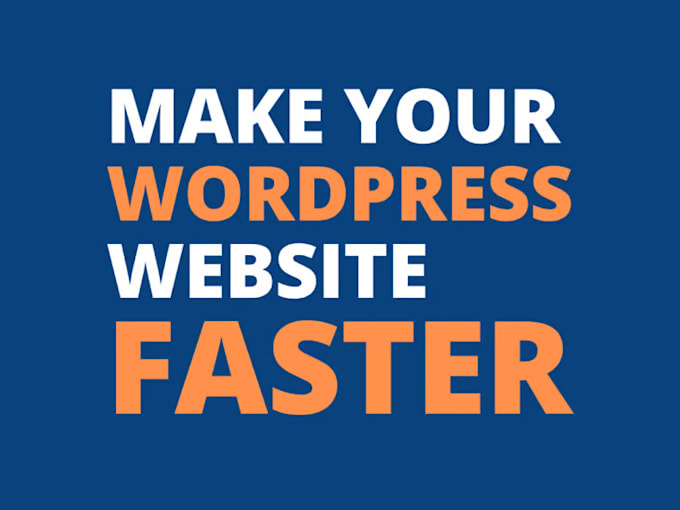 increase wordpress speed optimization and performance