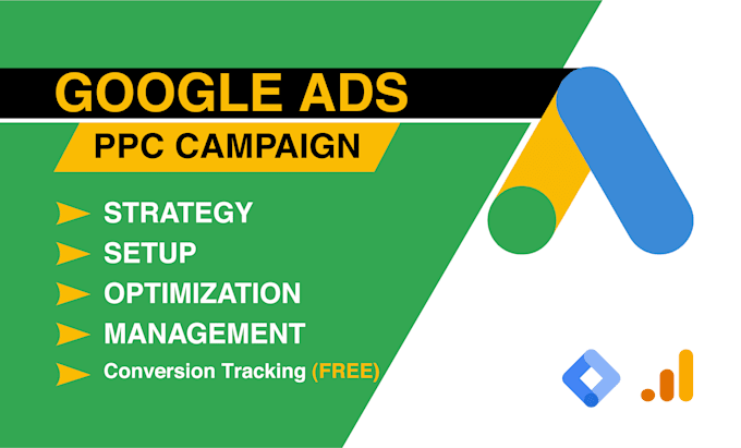 set up, manage, and optimize google ads PPC campaign