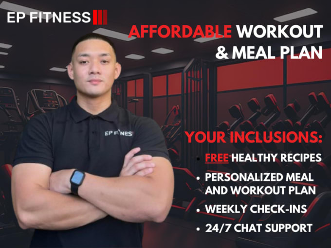 create an affordable workout and nutrition plan