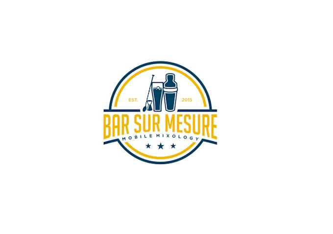 design awesome bar logo with free source file