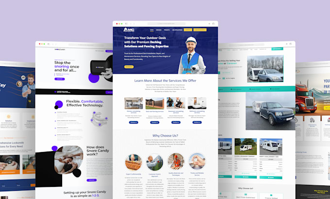build a professional and responsive wordpress website design
