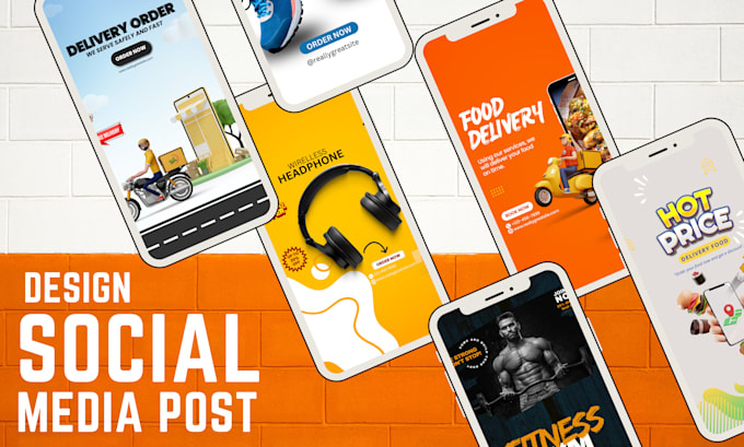 be design social media post, instagram post, facebook post, youtube thumbnail