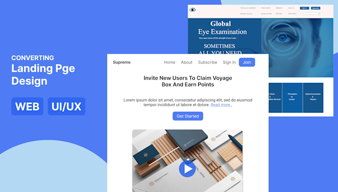 Build converting landing pages using figma by Smartdanny11 | Fiverr