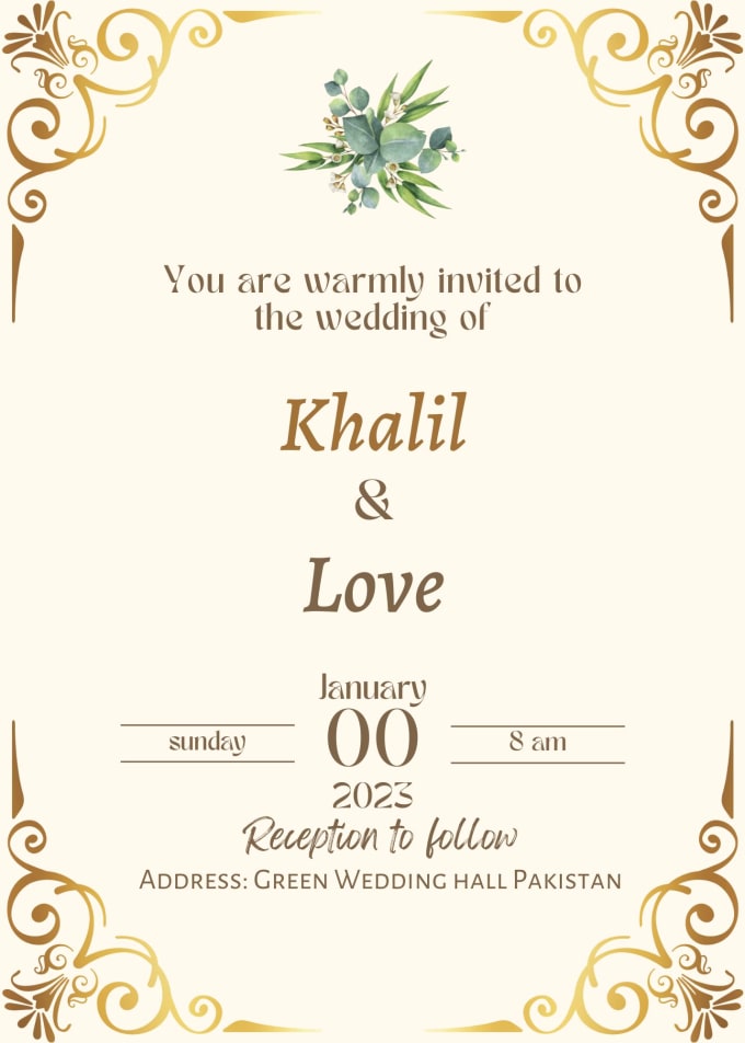 Wedding deals invitation creator