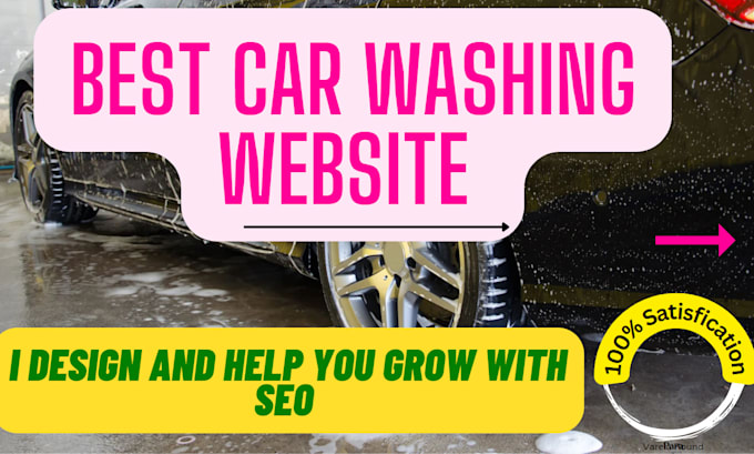 design a car wash website car detailing website, , car dealers website