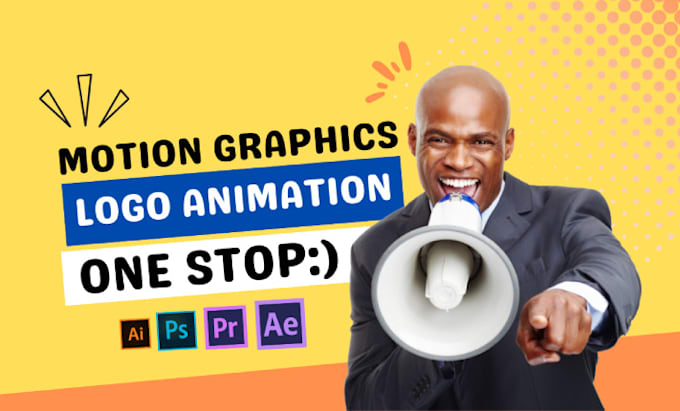 do motion graphics social ad posts and logo animations