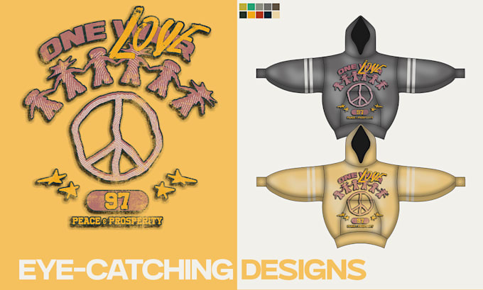 design custom streetwear merch for your clothing brand