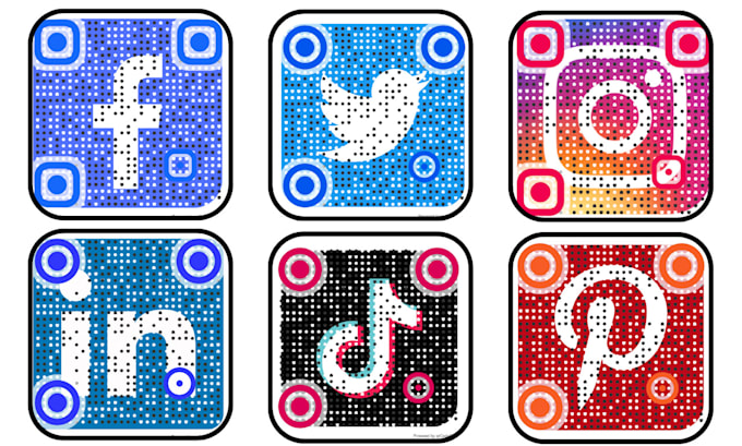 Design social media qr code for you by Radharanisujee | Fiverr