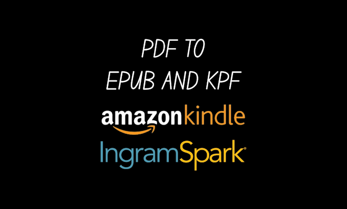 convert pdf to epub and amazon kpf amazon kindle KDP ebook publishing