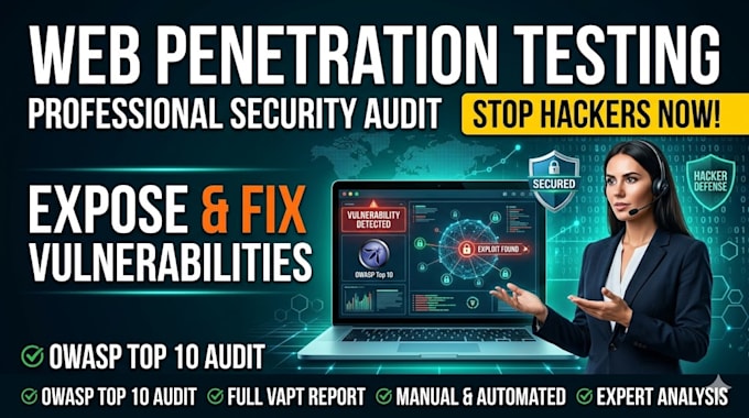 do web pentesting and vulnerability assessment report