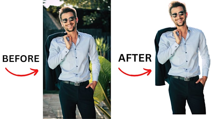 do photo edit, background removal