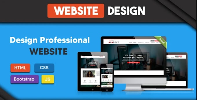 Create a responsive design of website using html and css by ...