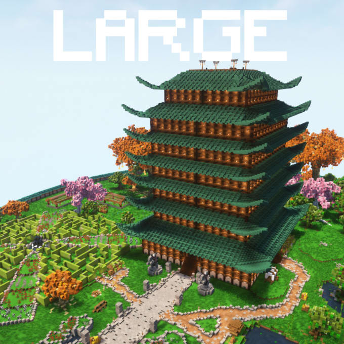 Pagoda Minecraft Map