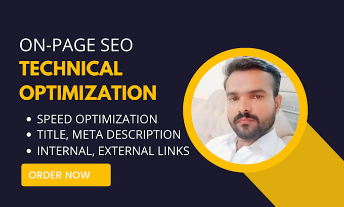 do onpage SEO and technical optimization for wordpress, wix, shopify