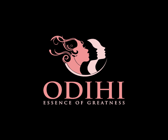 make a line art feminine logo or illustrations