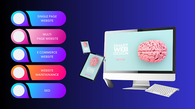 wordpress landing page design or one page website