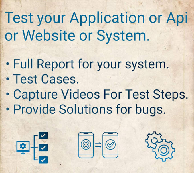 Test your app or website or apis by Kimoandroid1 | Fiverr