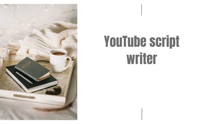 research and write a script for youtube videos