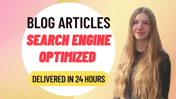 be your web content writer and blog writer, SEO optimized