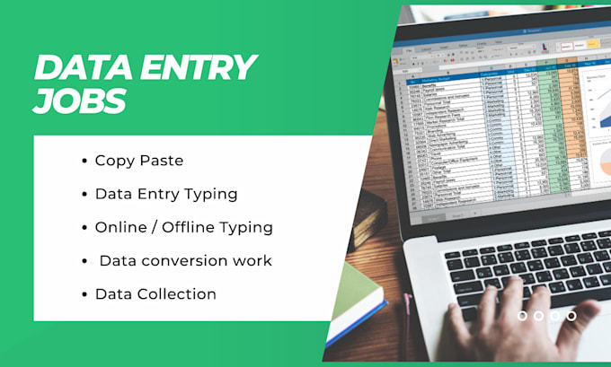 do accurate data entry typing, copy paste work and page type