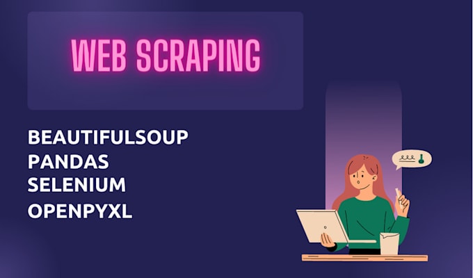 develop web scraper for extracting data from websites