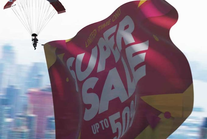 skydive with your flag
