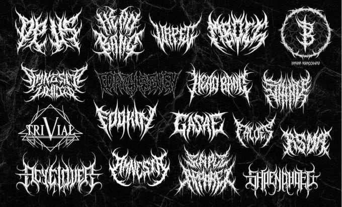 Design death metal logo, slamming,gore grind,black metal by Kristrew ...