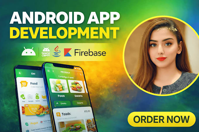 develop custom android app using java or kotlin in android studio